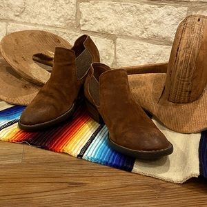 Born Leather Booties